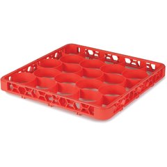 REW20SC24 OptiClean™ NeWave™ Color-Coded Short Glass Rack Extender 20 Compartment - Orange