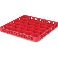 REW30SC05 Color-Coded Short Glass Rack Extender 30 Compartment - Red