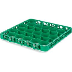 REW30SC09 OptiClean™ NeWave™ Color-Coded Short Glass Rack Extender 30 Compartment - Green