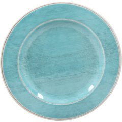 6400115 Grove Melamine Dinner Plate 11" - Aqua
