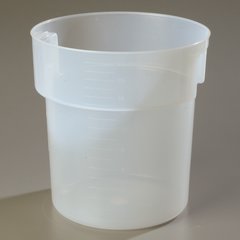 180530 Polypropylene Bain Marie Food Storage Container 18 qt - Translucent
