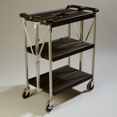 SBC152103 Fold 'N Go® Cart 15" x 21" - Black