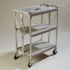 SBC152123 Fold 'N Go® Cart 15" x 21" - Gray