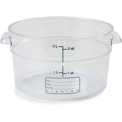 1076307 StorPlus™ Round Food Storage Container 2 qt - Clear