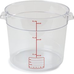 1076507 StorPlus™ Round Food Storage Container 6 qt - Clear