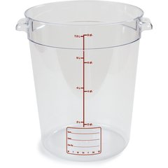 1076607 StorPlus™ Round Food Storage Container 8 qt - Clear