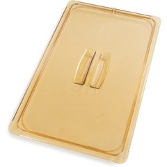 10410U13 StorPlus™ High Heat Handled Universal Food Pan Lid Full-Size - Amber