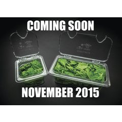 10239Z07 StorPlus™ EZ Access Hinged Notched Universal Food Pan Lid 1/2 Size - Clear