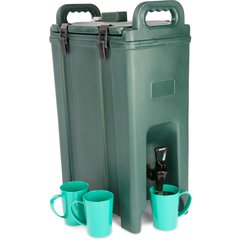 LD500N08 Cateraide™ LD Insulated Beverage Server 5 Gallon - Forest Green