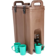 LD500N01 Cateraide™ LD Insulated Beverage Server 5 Gallon - Brown