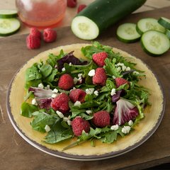 5400213 Mingle™ Melamine Dinner Plate 9" - Amber