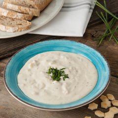 5400315 Mingle™ Melamine Rimmed Soup Bowl 28.5 oz - Aqua