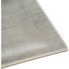 6402218 Grove Melamine Square Plate 10.5" - Smoke