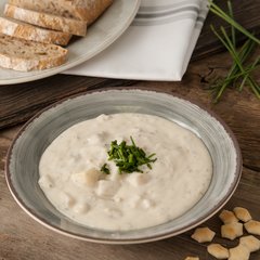 5400318 Mingle™ Melamine Rimmed Soup Bowl 28.5 oz - Smoke