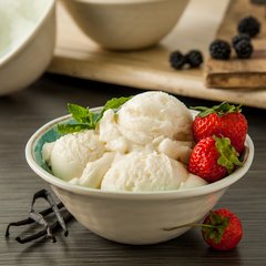 6401315 Grove Melamine Ice Cream Bowl 27 oz - Aqua