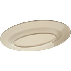 6402015 Grove Melamine Oval Plate 12" x 8" - Aqua