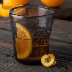 MIN544018 Mingle Double Old Fashioned 14 oz - Smoke