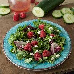 5400215 Mingle™ Melamine Dinner Plate 9" - Aqua