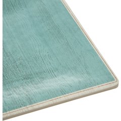 6402315 Grove Melamine Square Salad Plate 8.5" - Aqua