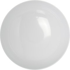 4381302 Epicure® Melamine Chef Salad Serving Bowl 40 oz - White
