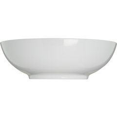 4381302 Epicure® Melamine Chef Salad Serving Bowl 40 oz - White