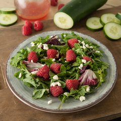 5400218 Mingle™ Melamine Dinner Plate 9" - Smoke