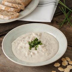 6400306 Grove Melamine Soup Bowl 28.5 oz - Buff