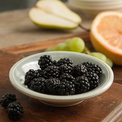 6401818 Grove Melamine Fruit Bowl 4.5 oz - Smoke