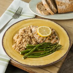 5400113 Mingle™ Melamine Dinner Plate 11" - Amber