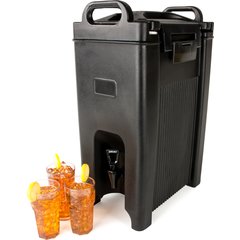 XT500003 Cateraide™ Insulated Beverage Server 5 Gallon - Black