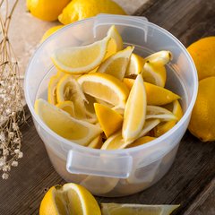 020530 Polypropylene Bain Marie Food Storage Container 2 qt - Translucent