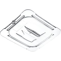 10310U07 StorPlus™ Polycarbonate Handled Universal Lid 1/6 Size - Clear