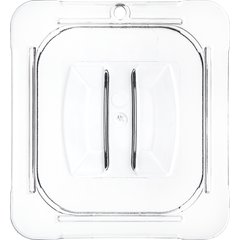 10310U07 StorPlus™ Polycarbonate Handled Universal Lid 1/6 Size - Clear
