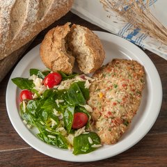 KL11602 Kingline™ Melamine Dinner Plate 10" - White