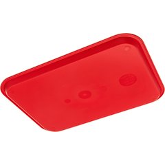 CT121605 Cafe® Fast Food Cafeteria Tray 12" x 16" - Red