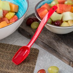 446005 Solid Spoon 0.5 oz, 9" - Red