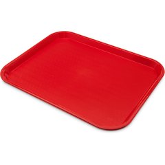 CT141805 Cafe® Fast Food Cafeteria Tray 14" x 18" - Red