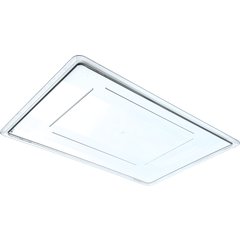 1062707 StorPlus™ Polycarbonate Food Storage Container Lid 26" x 18" - Clear