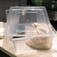 1062707 StorPlus™ Polycarbonate Food Storage Container Lid 26" x 18" - Clear