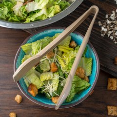 460906 Carly® Salad Tong 9.03" - Beige