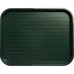 CT141808 Cafe® Fast Food Cafeteria Tray 14" x 18" - Forest Green