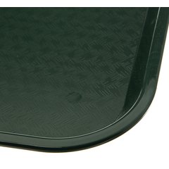 CT141808 Cafe® Fast Food Cafeteria Tray 14" x 18" - Forest Green