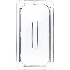 10270U07 StorPlus™ Polycarbonate Handled Universal Lid 1/3 Size - Clear