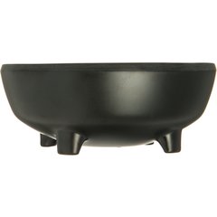 087303 Melamine Molcajete Ramekin 3 oz - Black