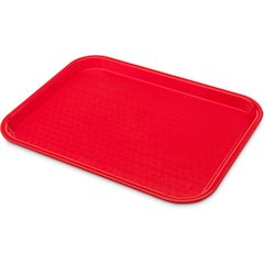 CT101405 Cafe® Fast Food Cafeteria Tray 10" x 14" - Red