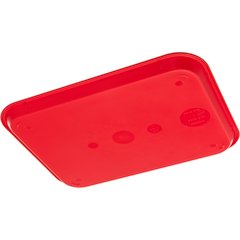 CT101405 Cafe® Fast Food Cafeteria Tray 10" x 14" - Red