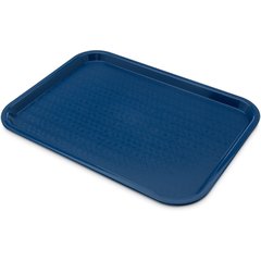 Carlisle Food Service Products Cafe Standard Tray (Set of 12) Size: 18 W x 14 D, Color: Red