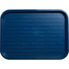 CT121614 Cafe® Fast Food Cafeteria Tray 12" x 16" - Blue