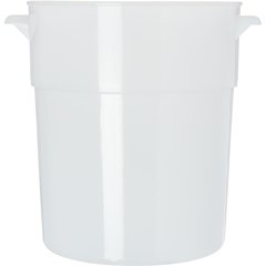 035002 Polyethylene Bain Marie Food Storage Container 3.5 qt - White