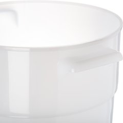 035002 Polyethylene Bain Marie Food Storage Container 3.5 qt - White